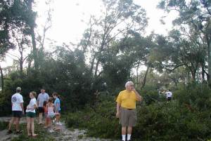 Hurricane Charlie - Corner of Buckwood and Northglenn